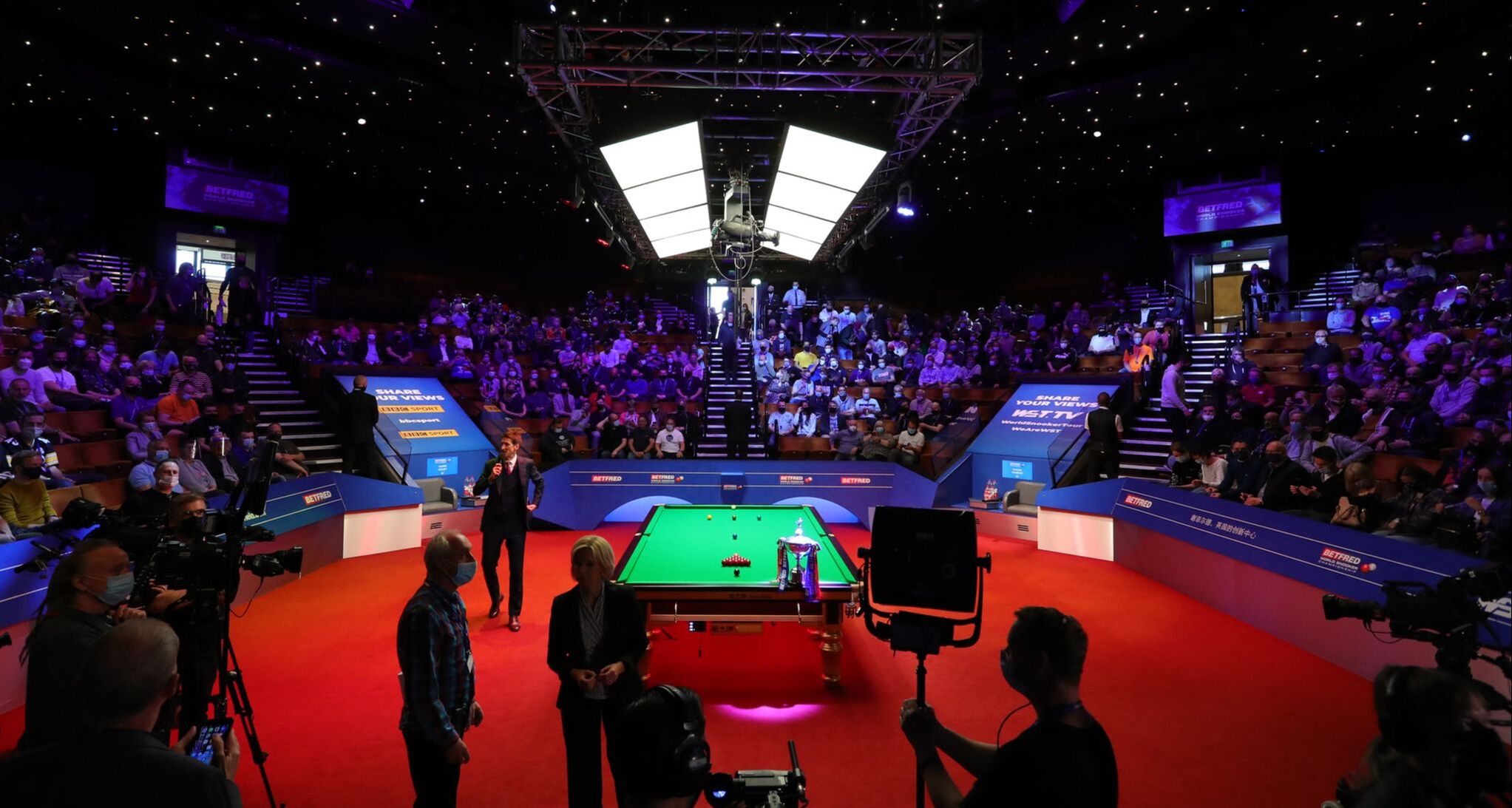 Attend the World Snooker Championship on April 16th in Sheffield, United Kingdom...